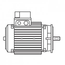ART. 690430 - Motore elettrico trifase da 1CV per MEC 200