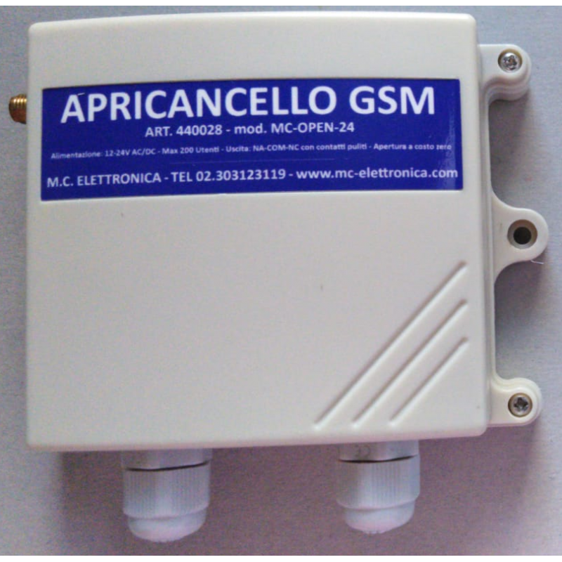 ART. 440028 - Apricancello GSM MC-OPEN-24